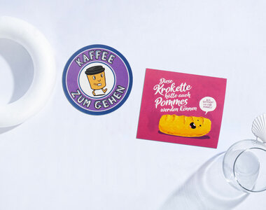 Coole Aufkleber drucken