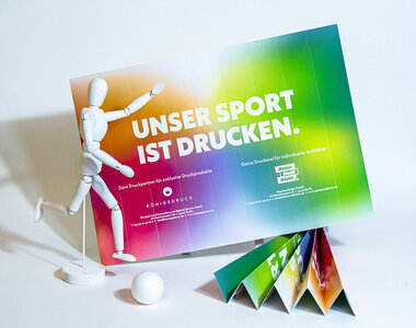 Klatschpappen drucken