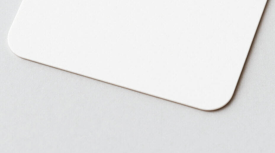 Druckprodukte mit abgerundeten Ecken