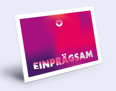 Veredelung Heissfolienprägung Berlin