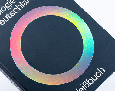 Buch mit Hologramm Heißfolie drucken