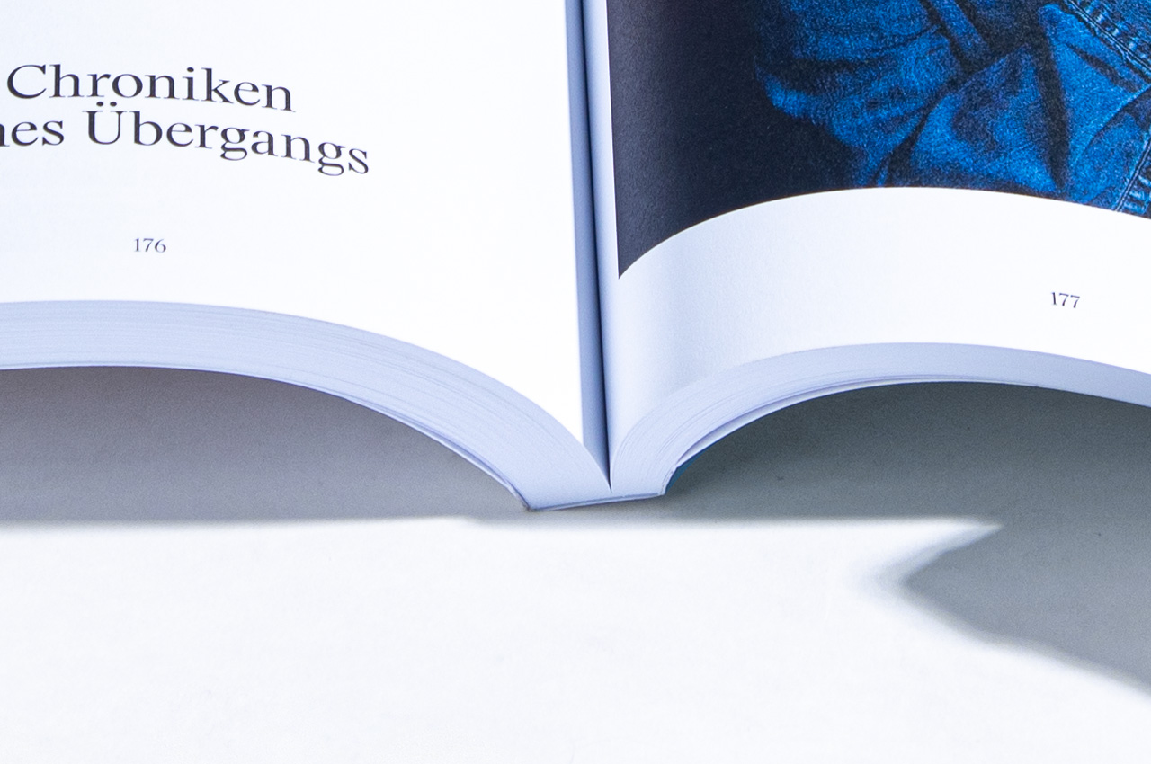 Klebebindung bei Büchern