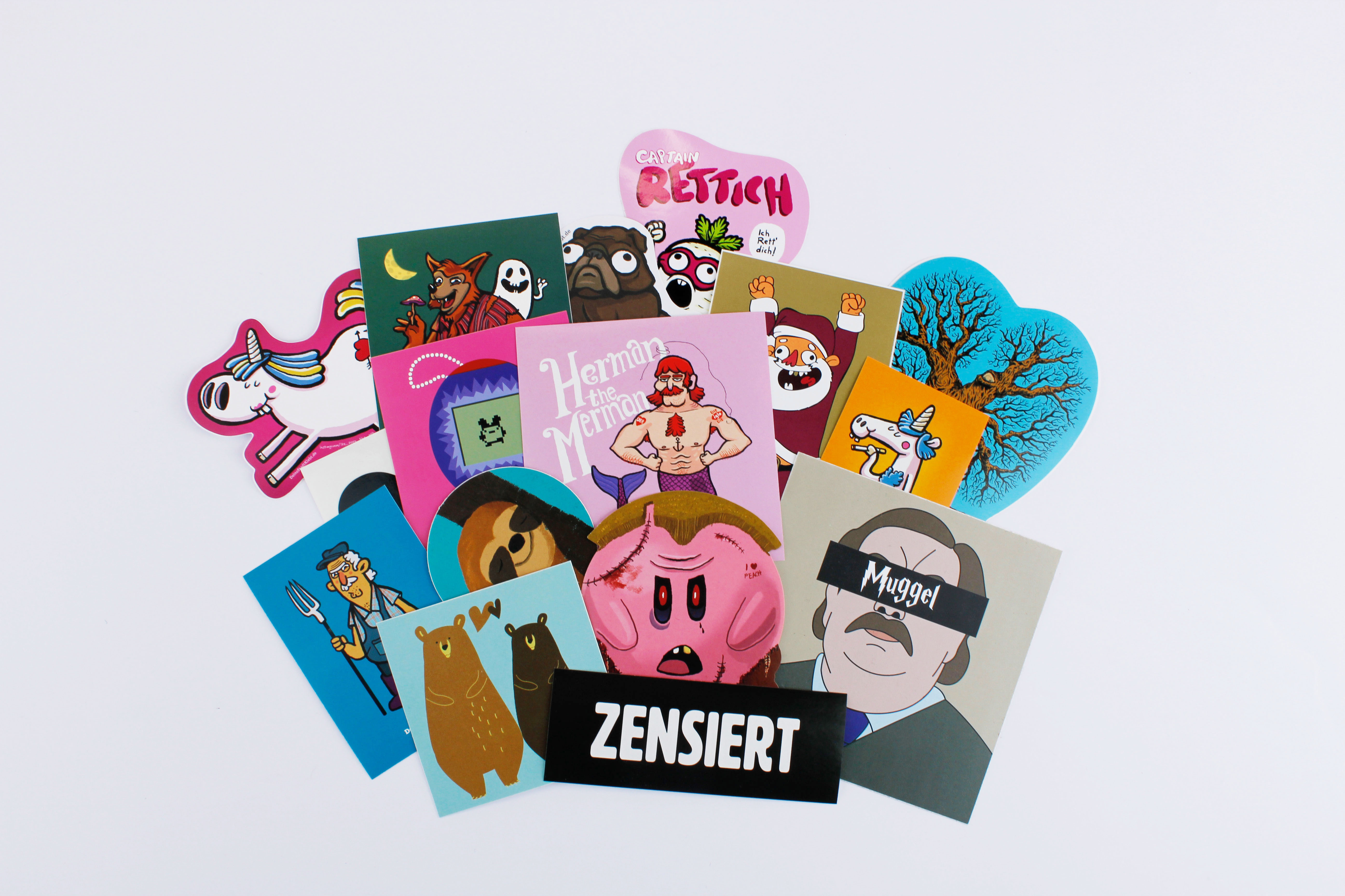 Aufkleber drucken Berlin